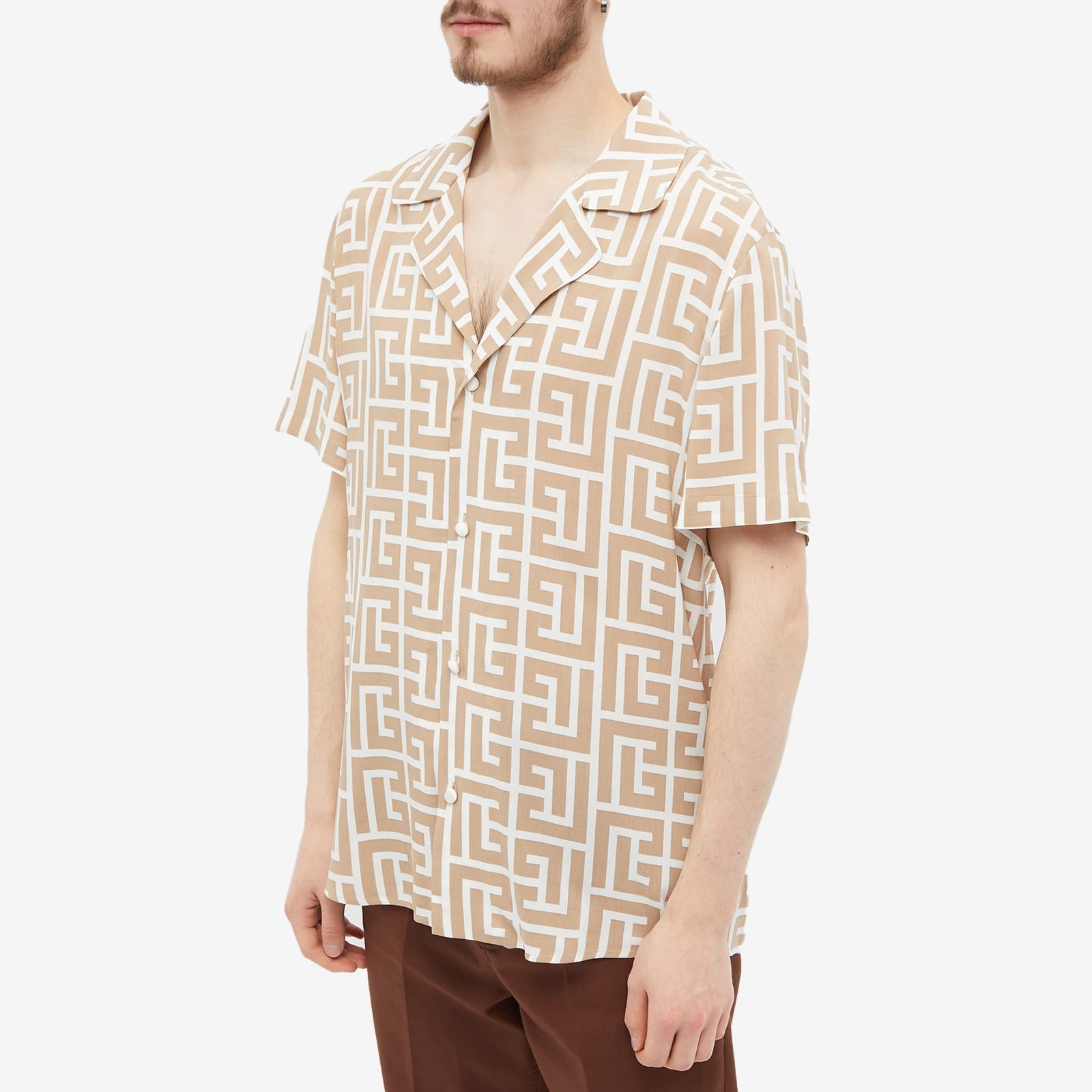 Balmain Monogram Vacation Shirt - 2