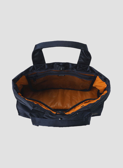 Nigel Cabourn Porter-Yoshida & Co Tanker Tote Bag in Iron Blue outlook