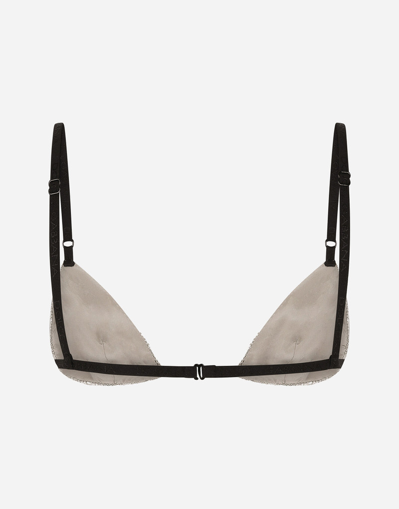 Dolce & Gabbana Crystal mesh bra outlook
