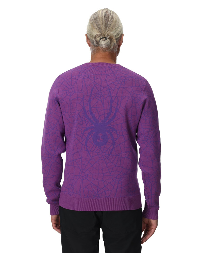 Mens Soelden Sweater - Glitch Purple 6