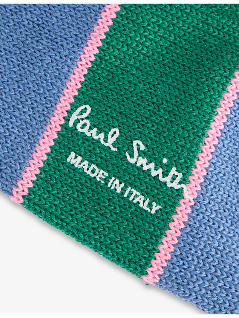 Paul Smith Kennedy Rib Cotton-Blend Socks outlook