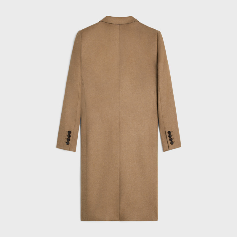 CELINE Chesterfield coat in brushed cashmere outlook