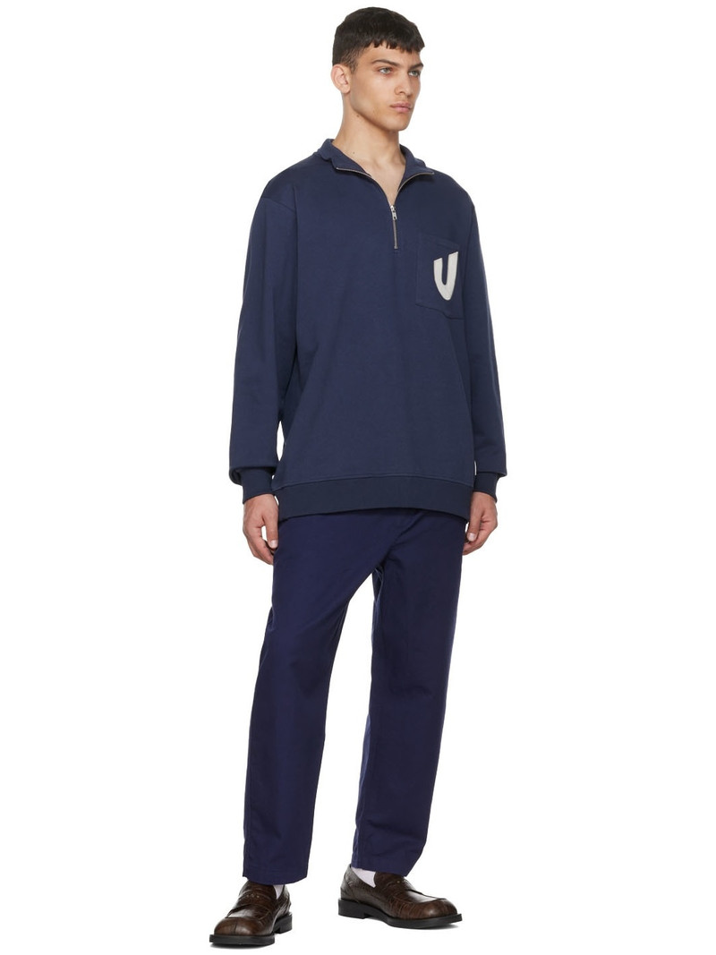 YMC Navy Umbro Edition Sweatshirt outlook