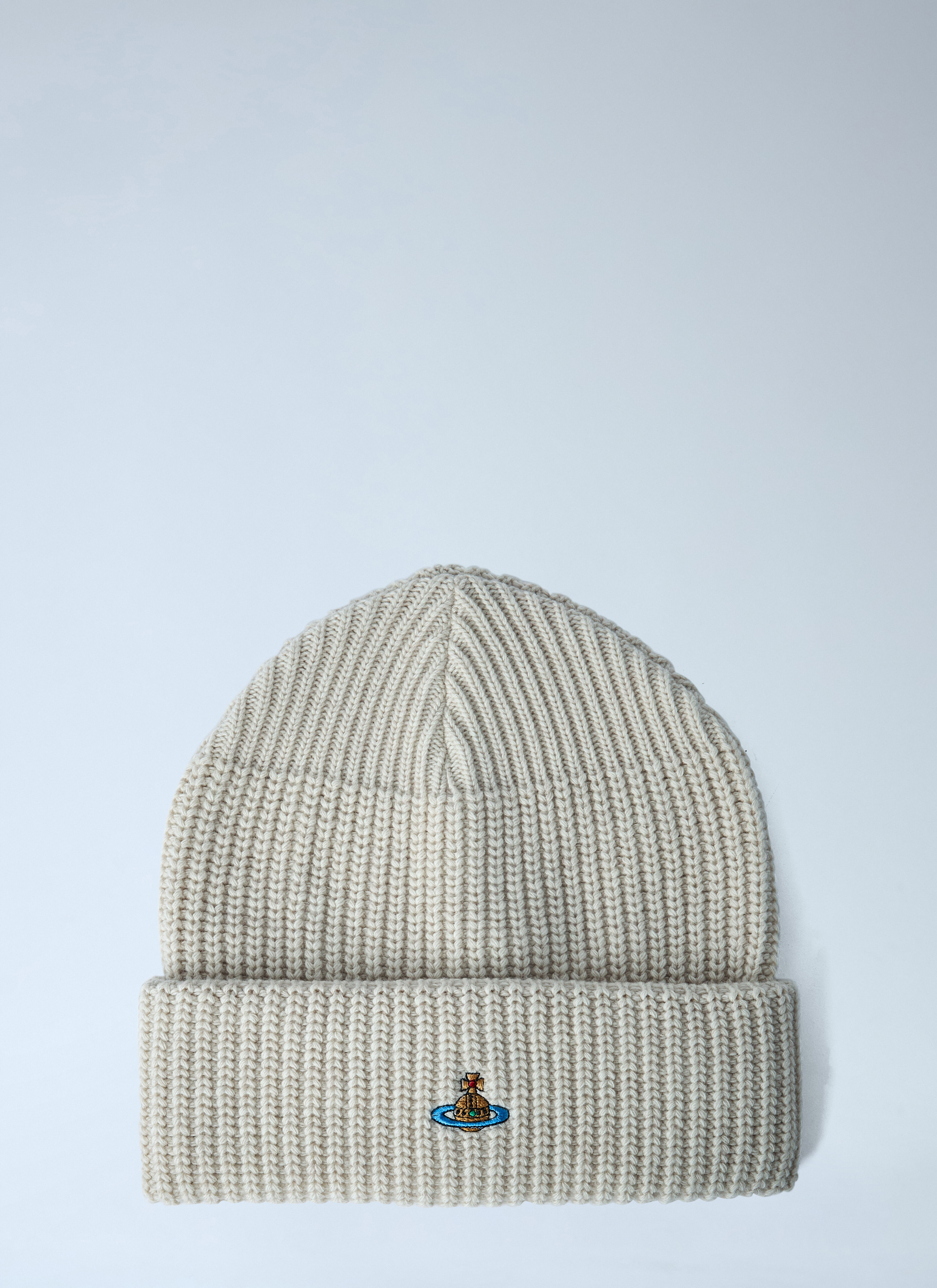 Logo Motif Beanie Hat - 1