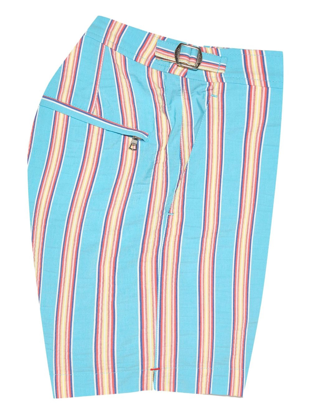 Bulldog striped swim shorts - 2