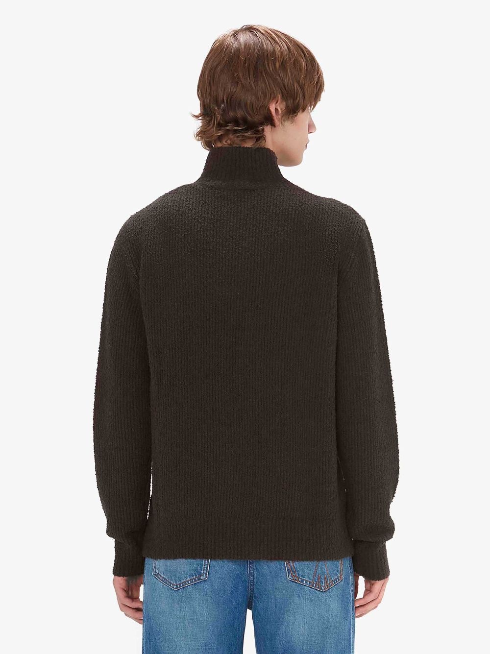 BOUCLE HENLEY JUMPER - 3