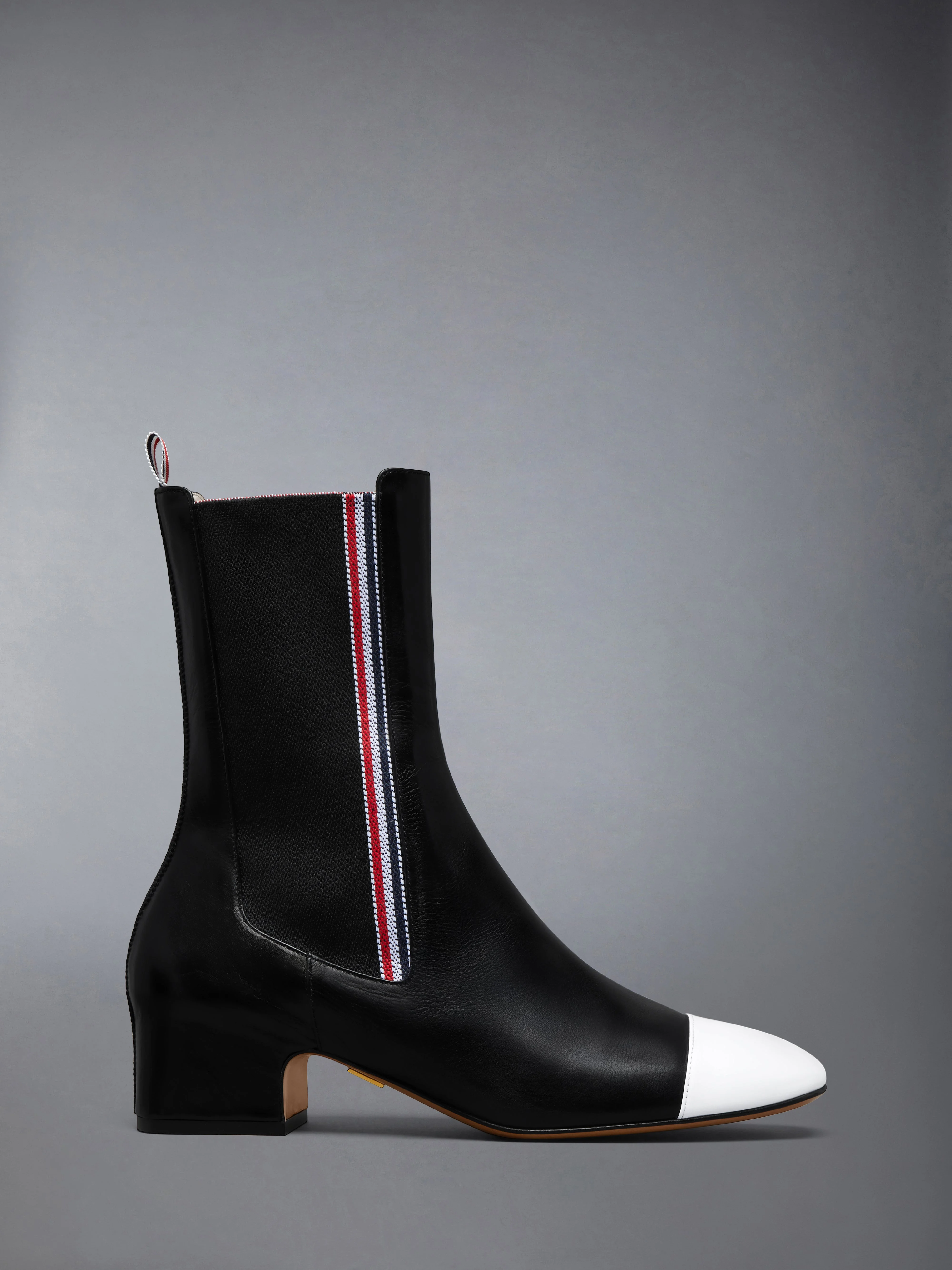 SHINY CALF RWB CHELSEA BOOT 40MM - 1