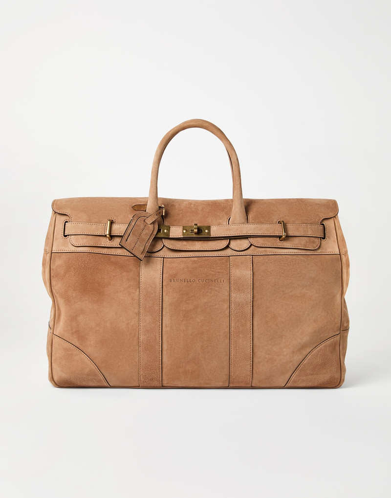Reversed calfskin country bag 1