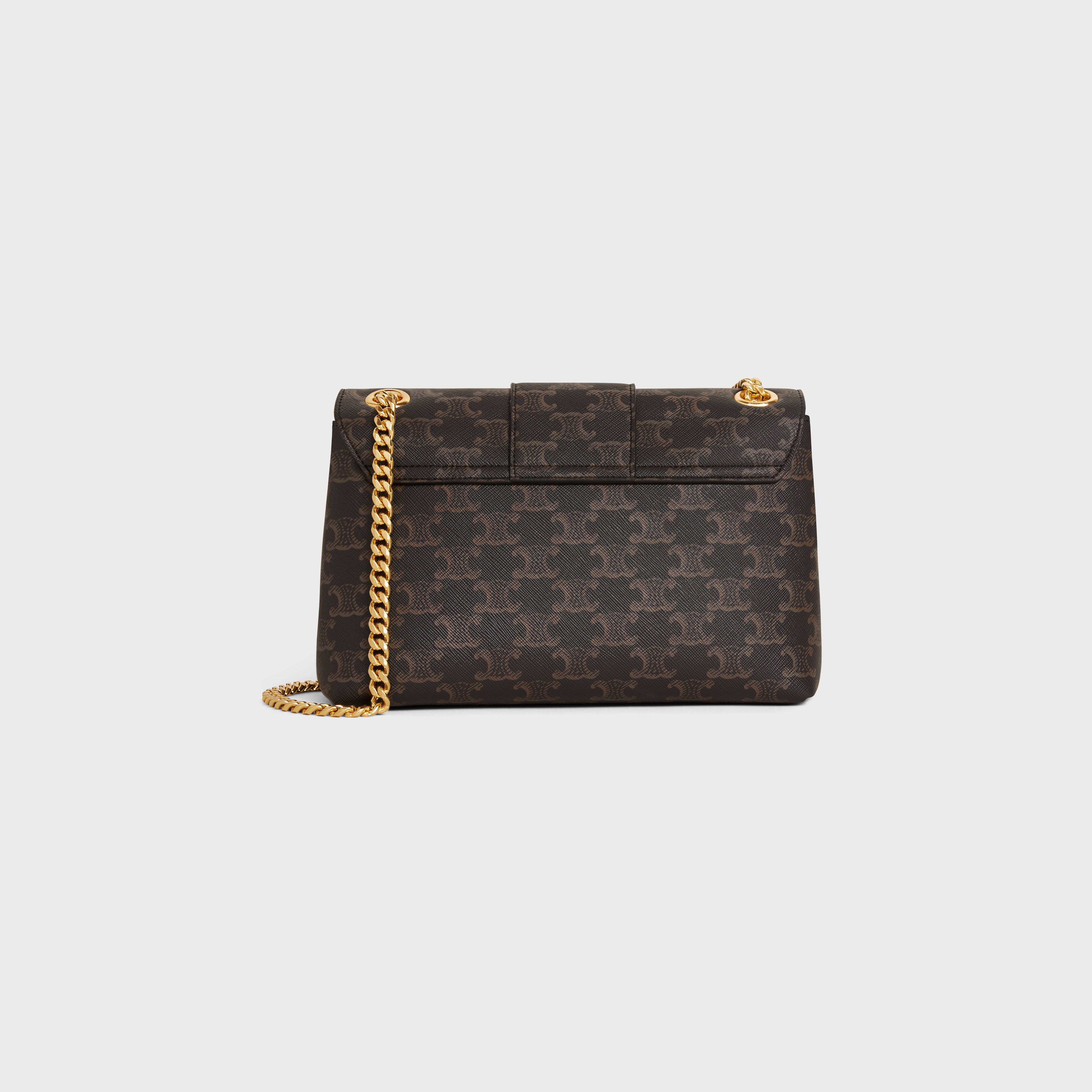 Medium Celine Victoire Bag in Triomphe Canvas - 3