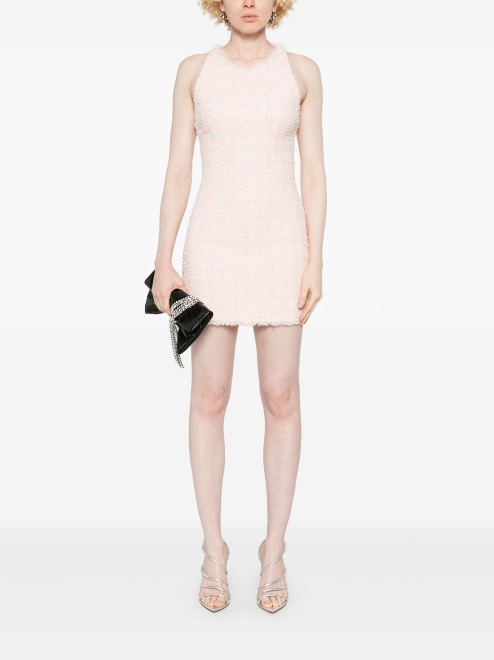 tweed mini dress - 2