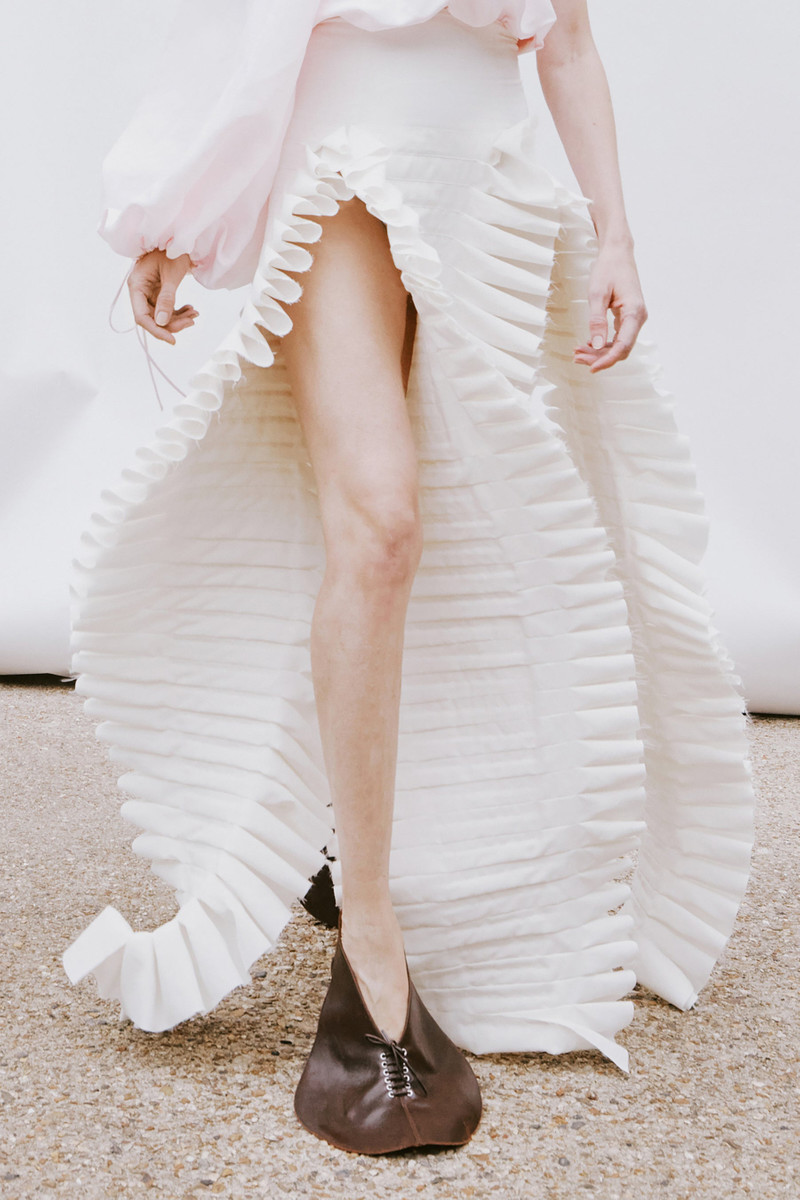 LAMINARY SKIRT OFF WHITE 3