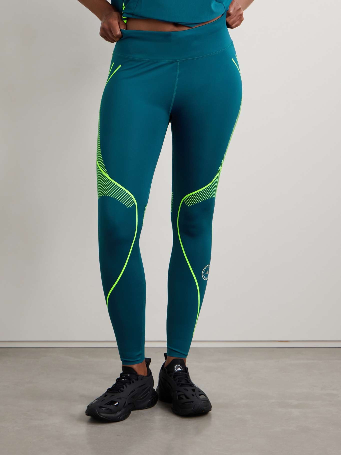 TruePace printed stretch recycled leggings - 3