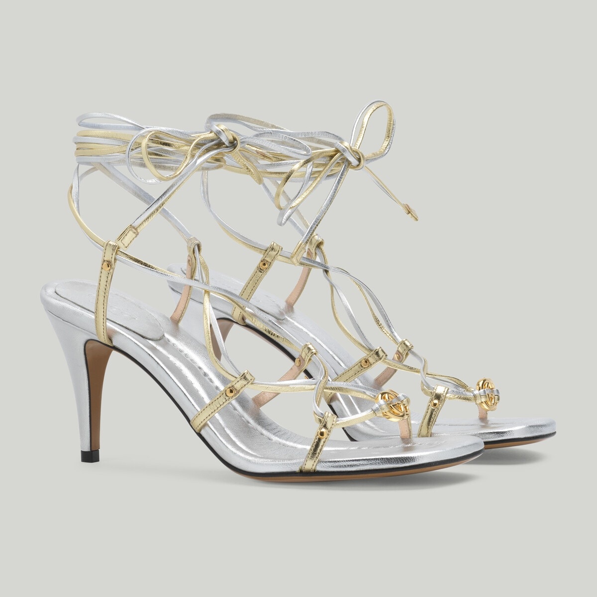 Women's Interlocking G strappy sandal - 2