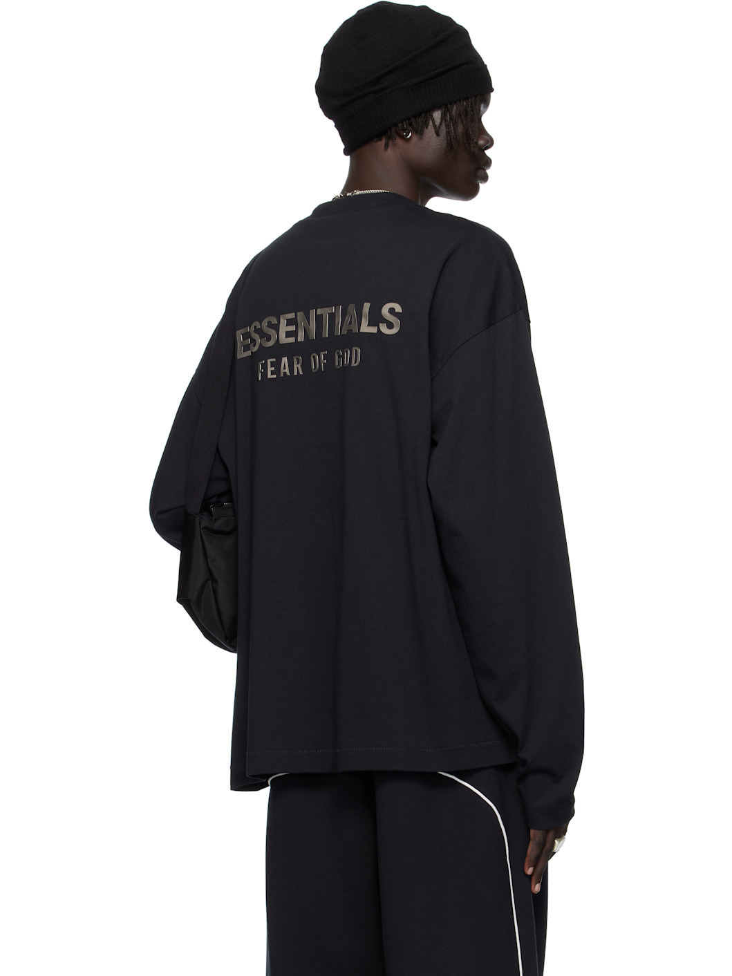 Black Classic Fit Long Sleeve T-shirt - 3