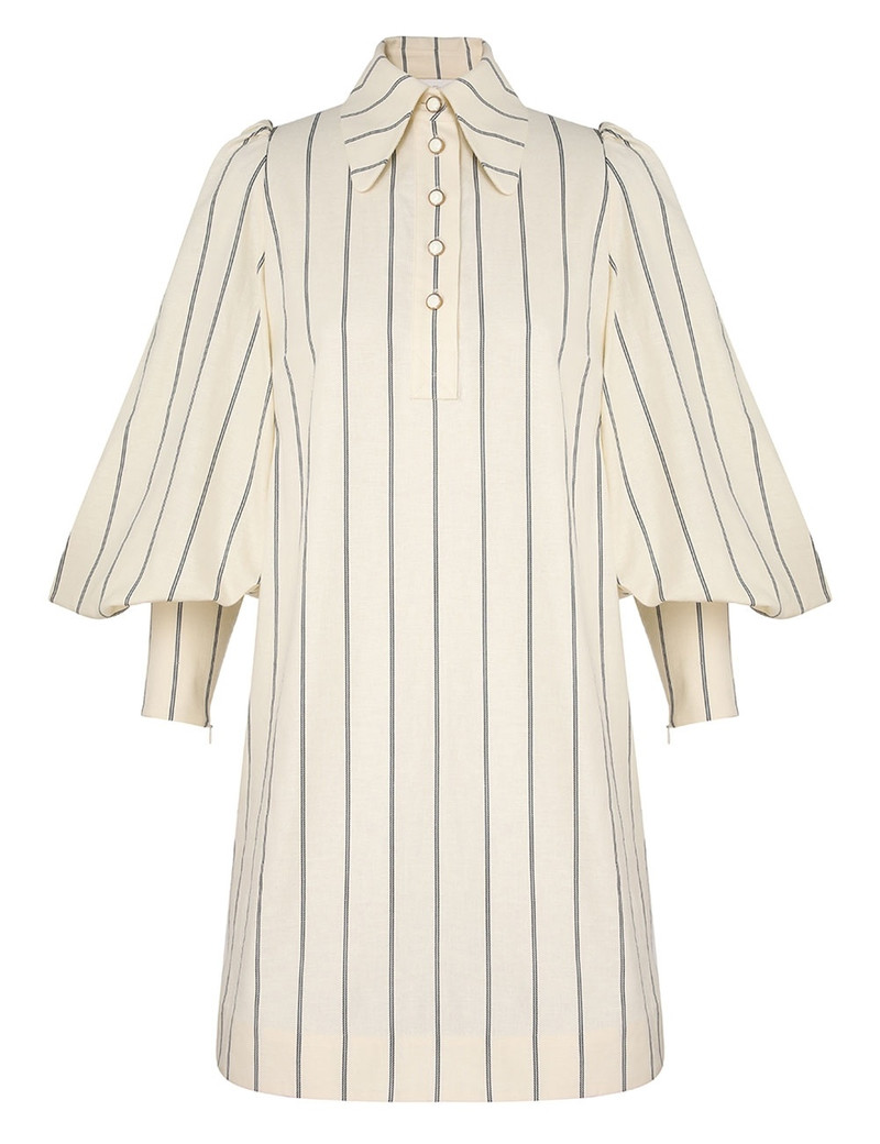 NATURA STRIPE TUNIC DRESS 1