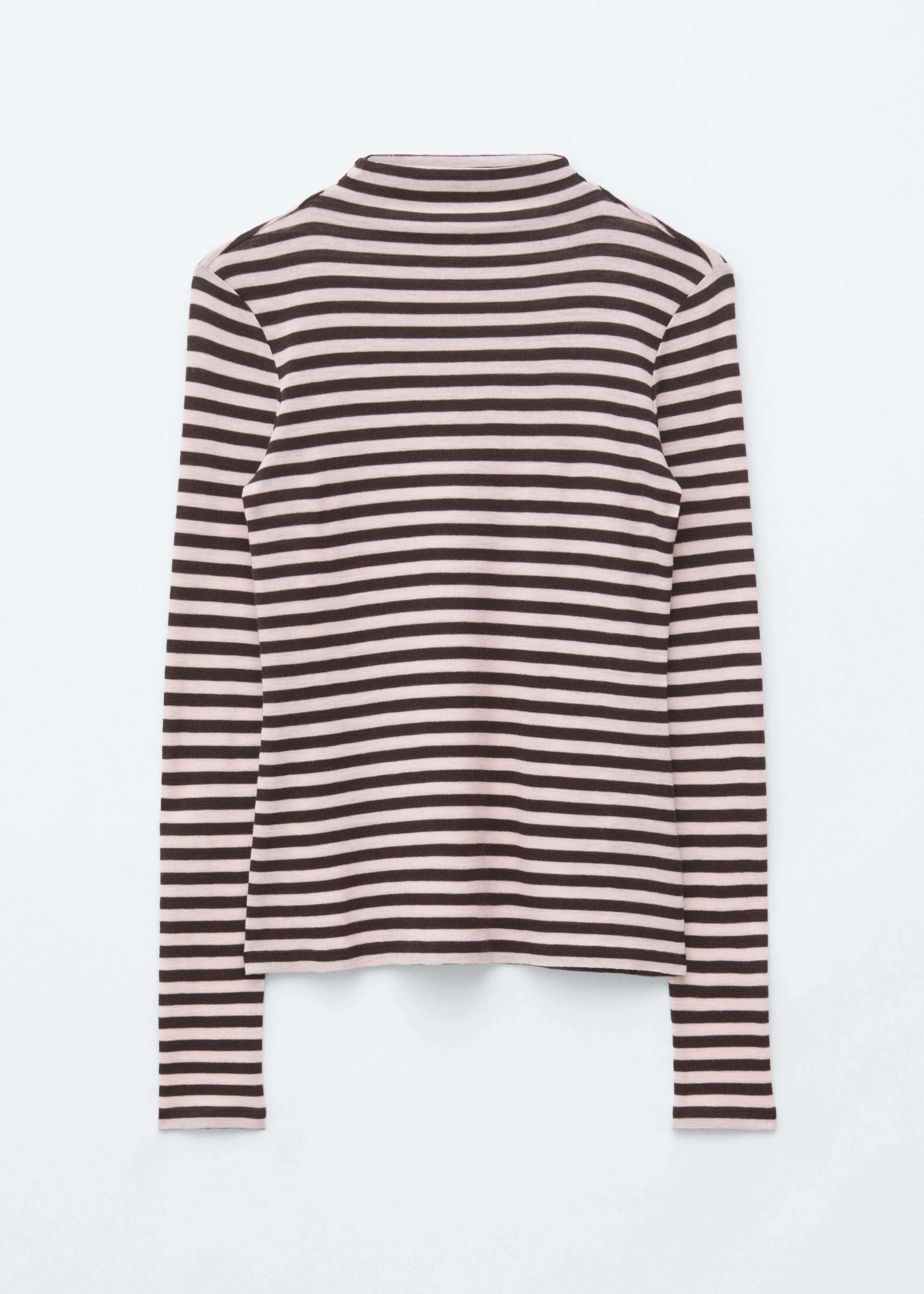 Wool Mock-Neck Top - 1