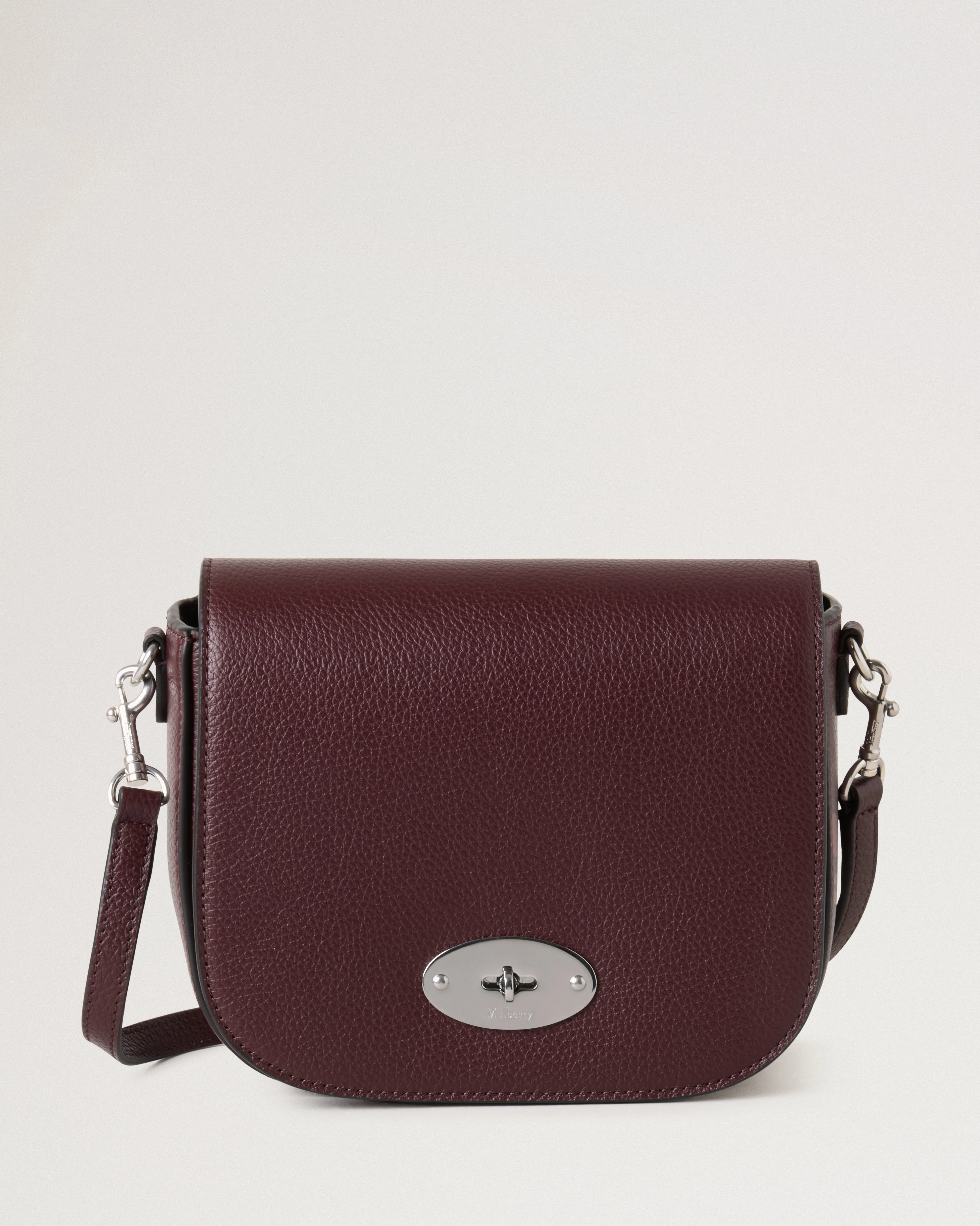 Small Darley Satchel
Black Cherry Small Classic Grain - 1