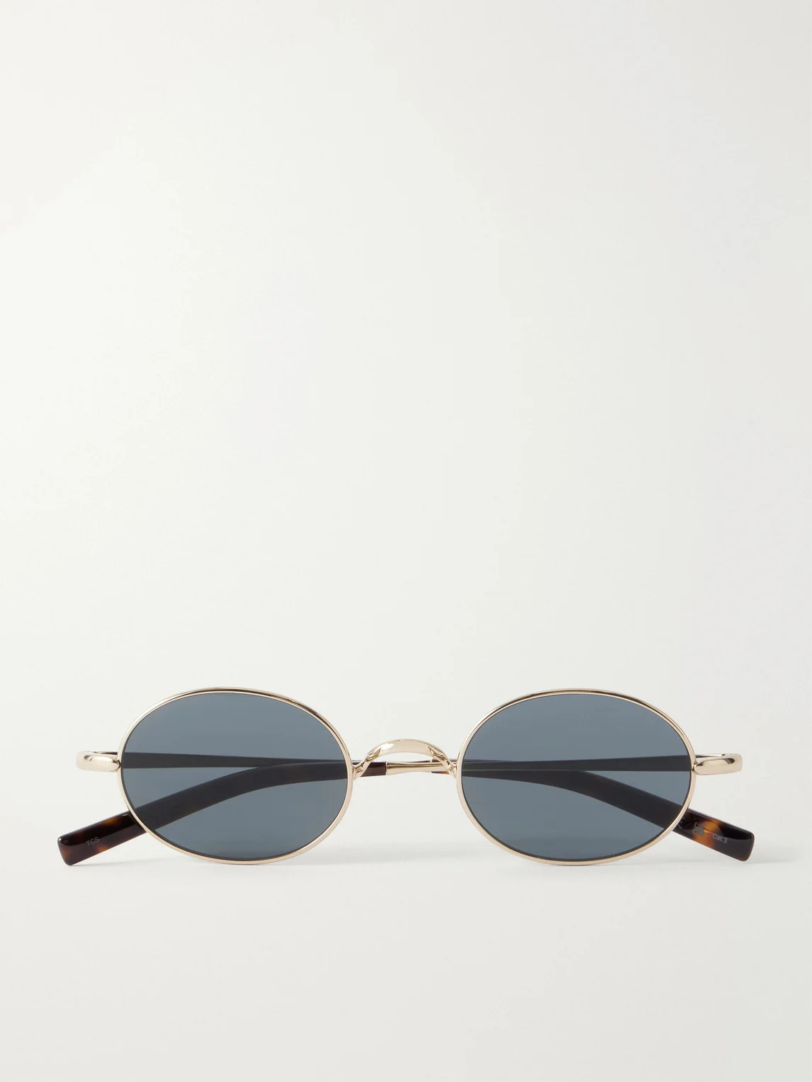 SL 948 Round-Frame Gold-Tone Titanium and Acetate Sunglasses - 1