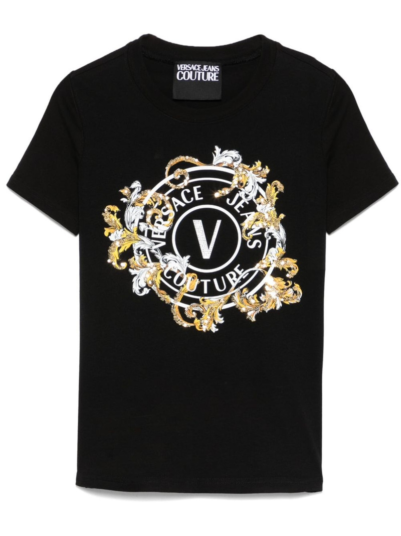 logo-print T-shirt 1