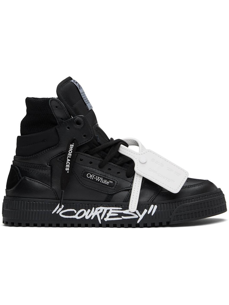 Black 3.0 Off Court 'Courtesy' Sneakers - 1
