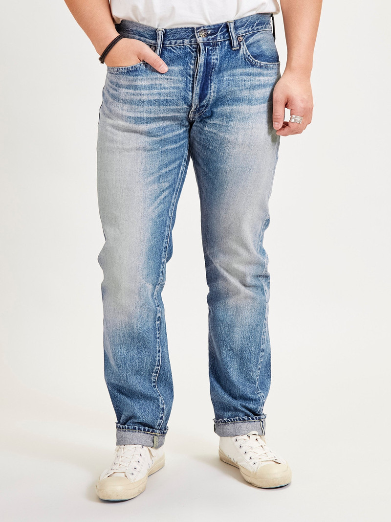 Studio D'Artisan D1811US "1960s Wash" 12.5oz Selvedge Denim - Regular Tapered Fit outlook