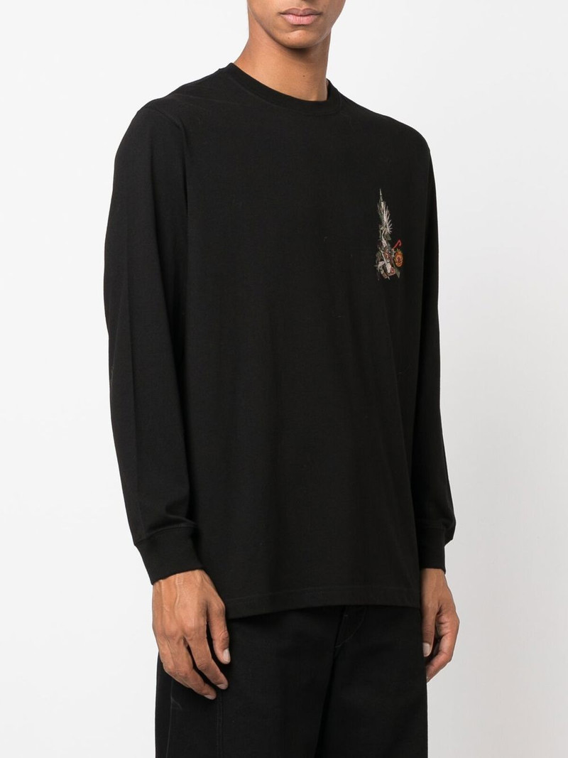 graphic-print long-sleeved T-shirt 3
