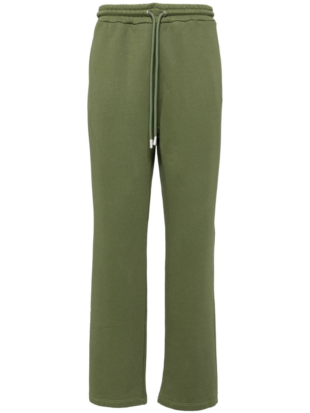 logo-embroidered track pants - 1