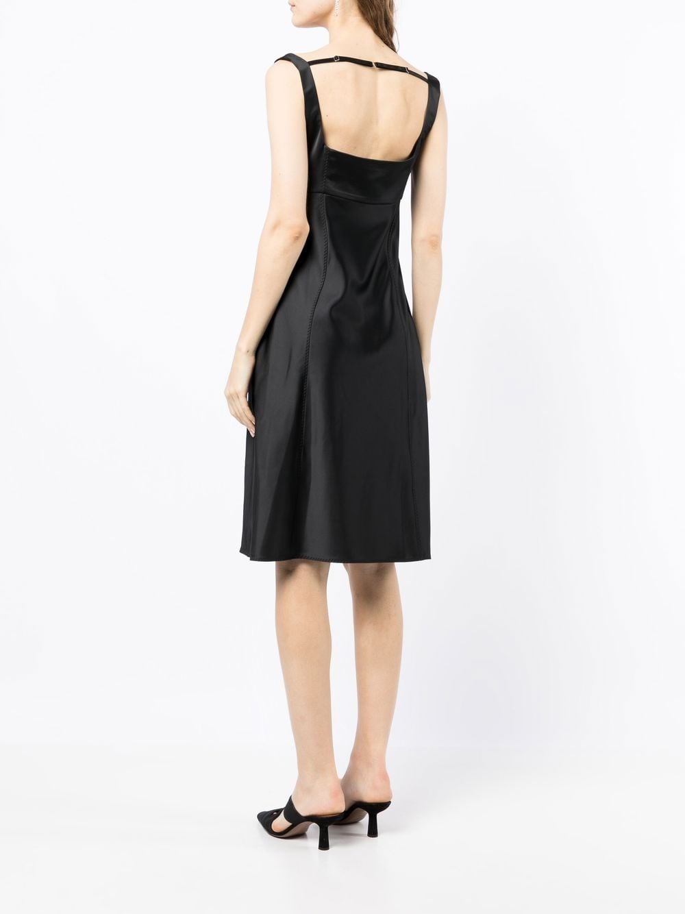 sleeveless party dress - 4