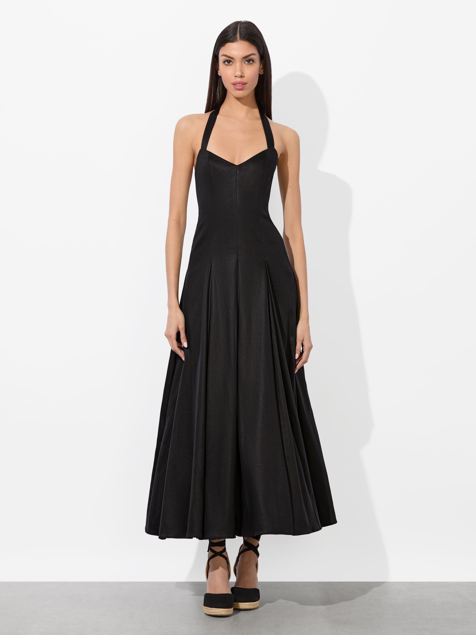 ISABELLE FLARED MIDI DRESS - 2