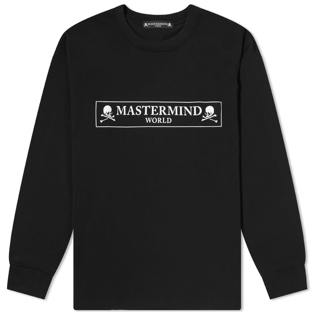 MASTERMIND WORLD Long Sleeve Regular Box Logo Tee - 1