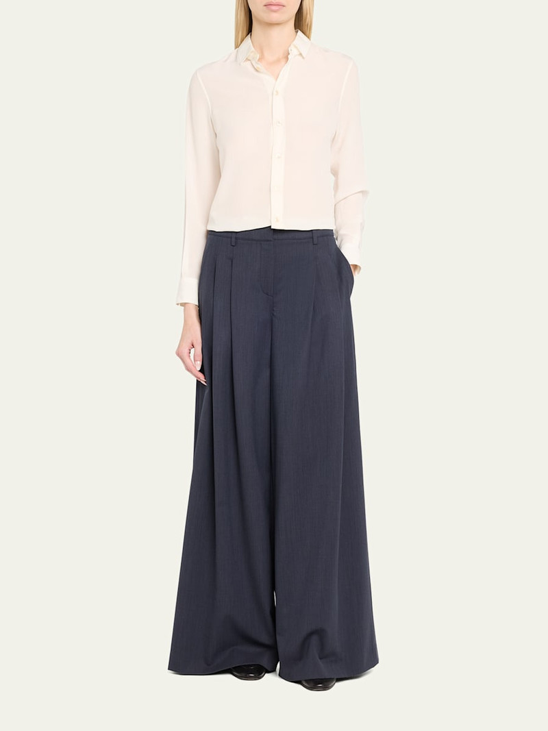 TWP New Didi Wool-Blend Wide-Leg Pants outlook