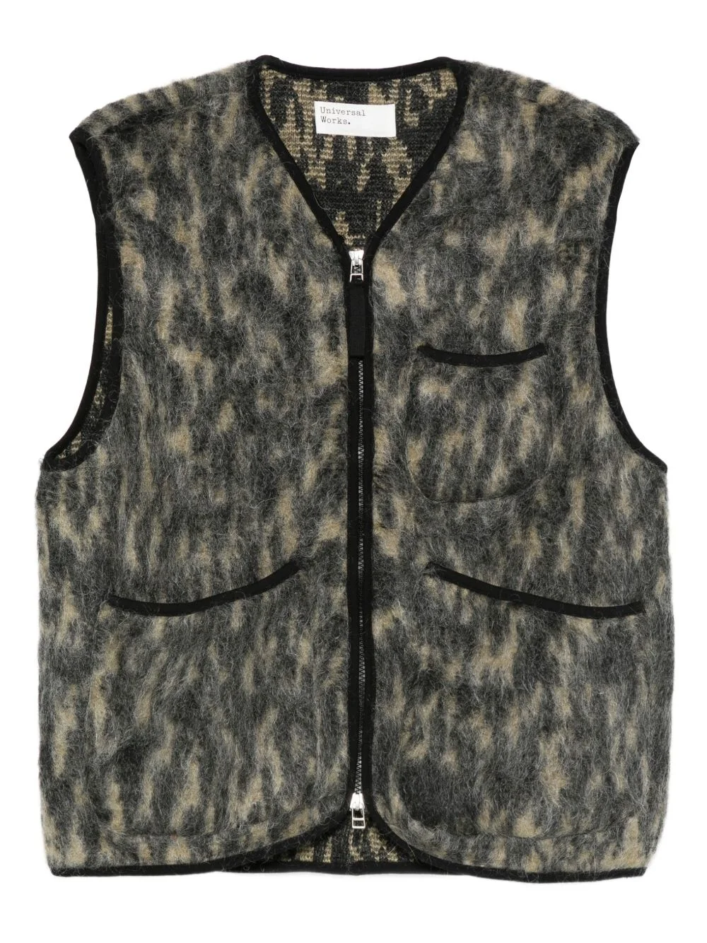 zip-front jacket - 1