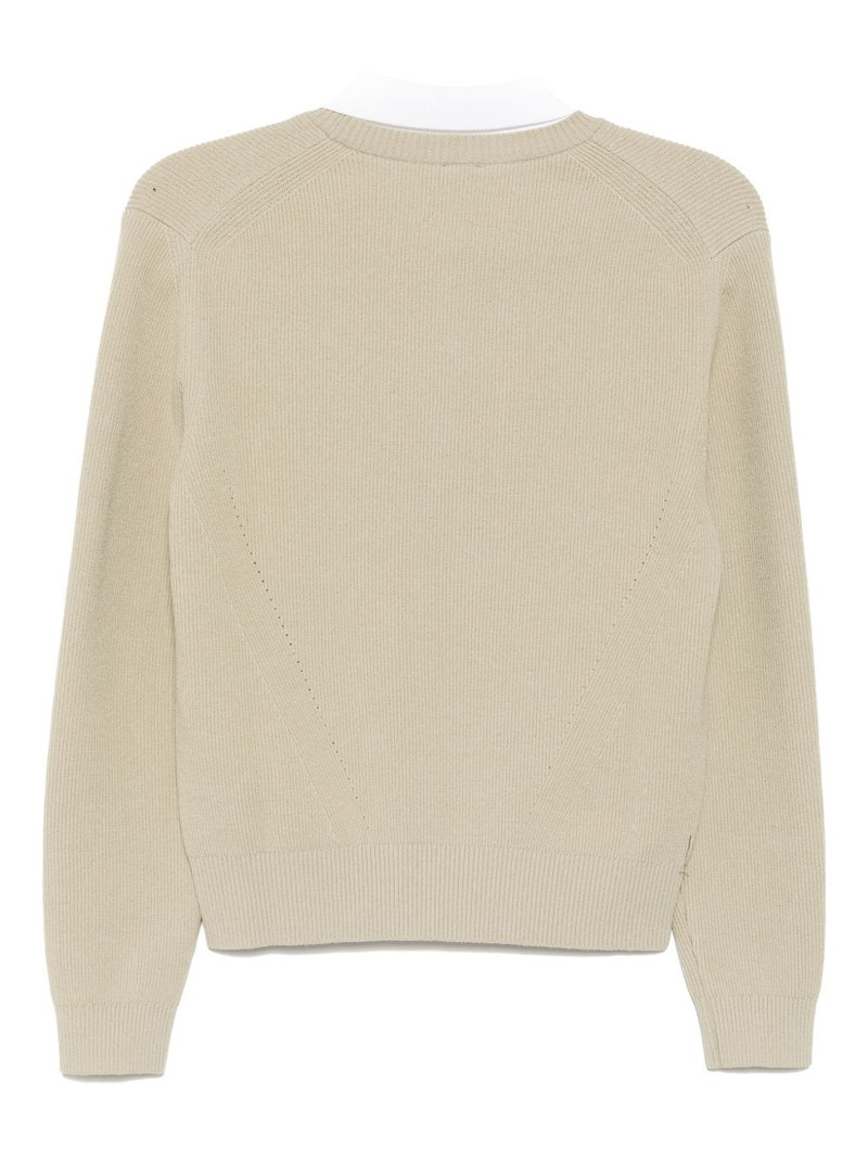 JUUN.J patchwork design jumper outlook