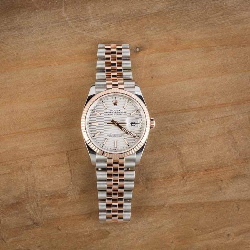 Rolex Datejust 36 Ref 126231 Fluted Motif Dial - 6
