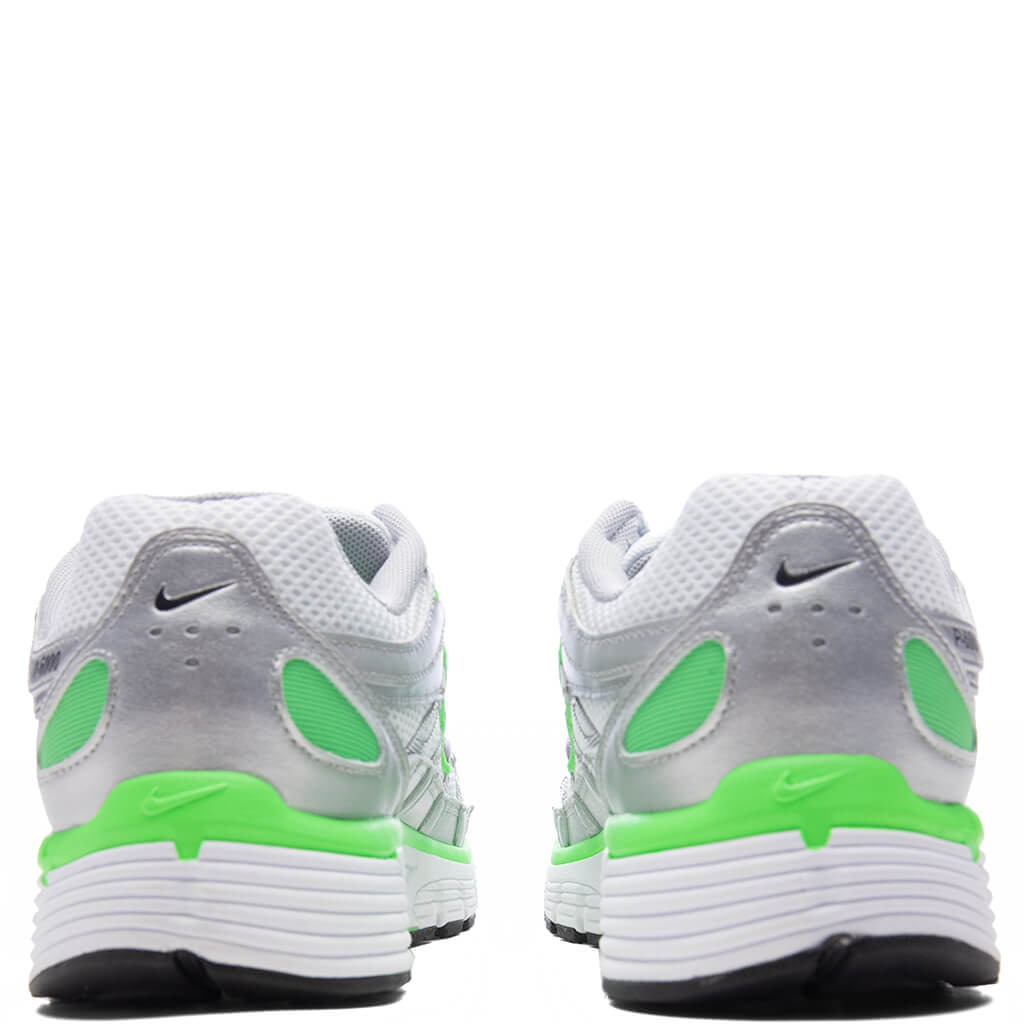 P-6000 SE - METALLIC SILVER/BLACK/WHITE/GREEN STRIKE - 4