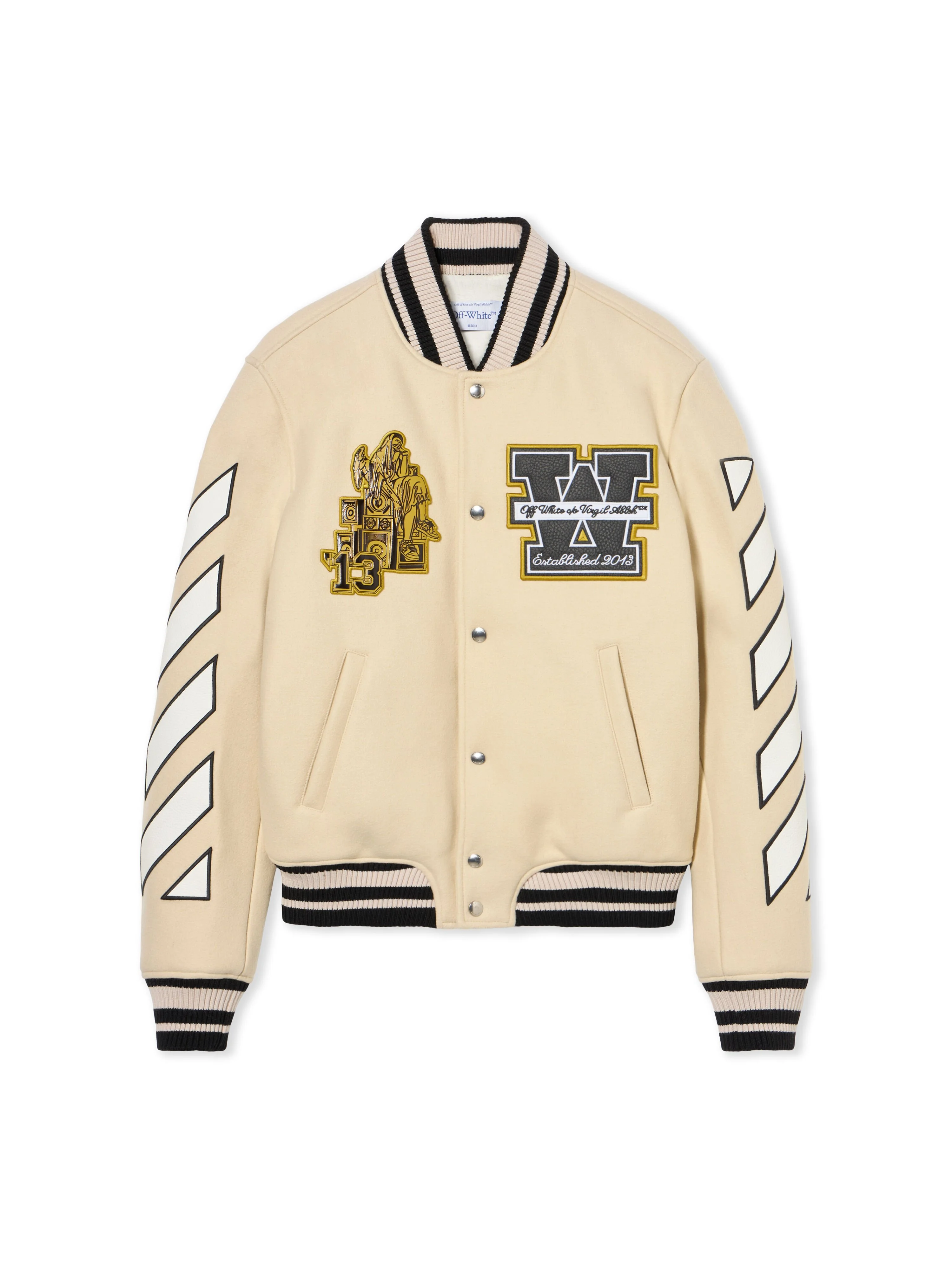 Lion Wool Varsity Jacket - 1
