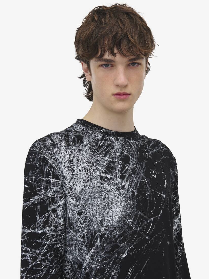 Smashed Glass Long-sleeved T-shirt - 6