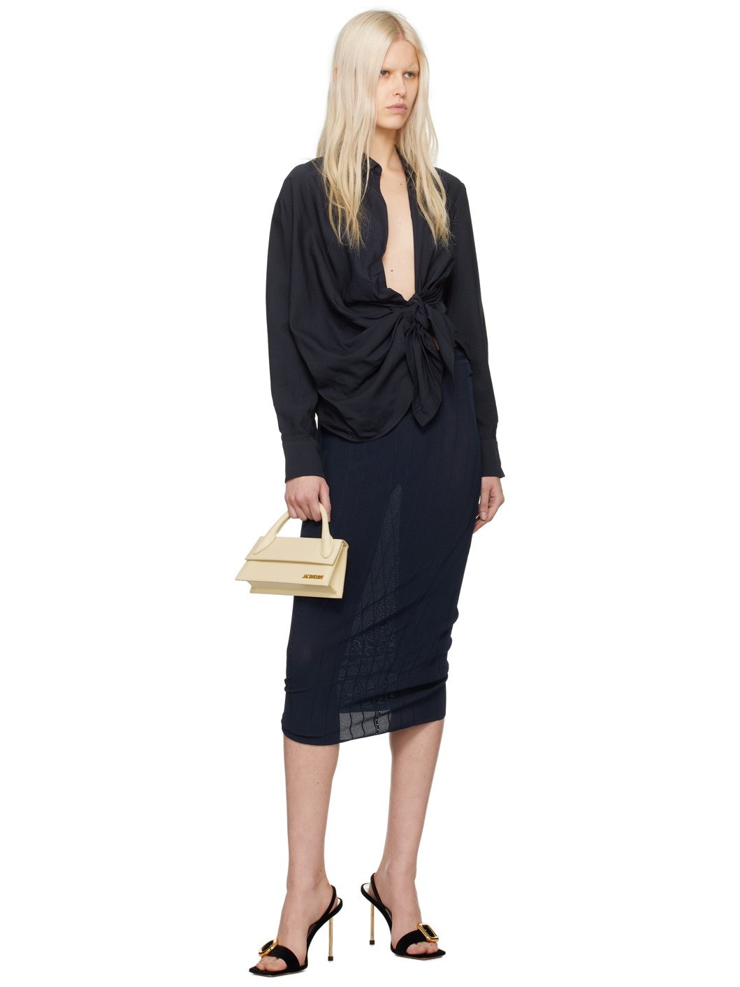 Navy 'La Chemise Bahia' Shirt - 4