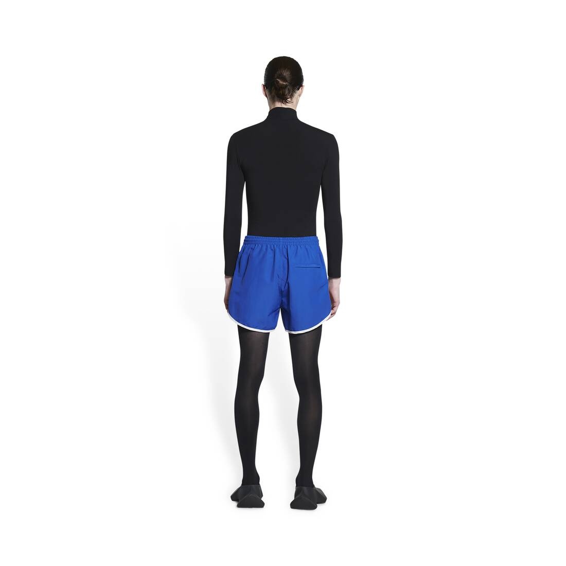 Women's 3b Sports Icon Tracksuit Running Shorts in Dark Blue - 5