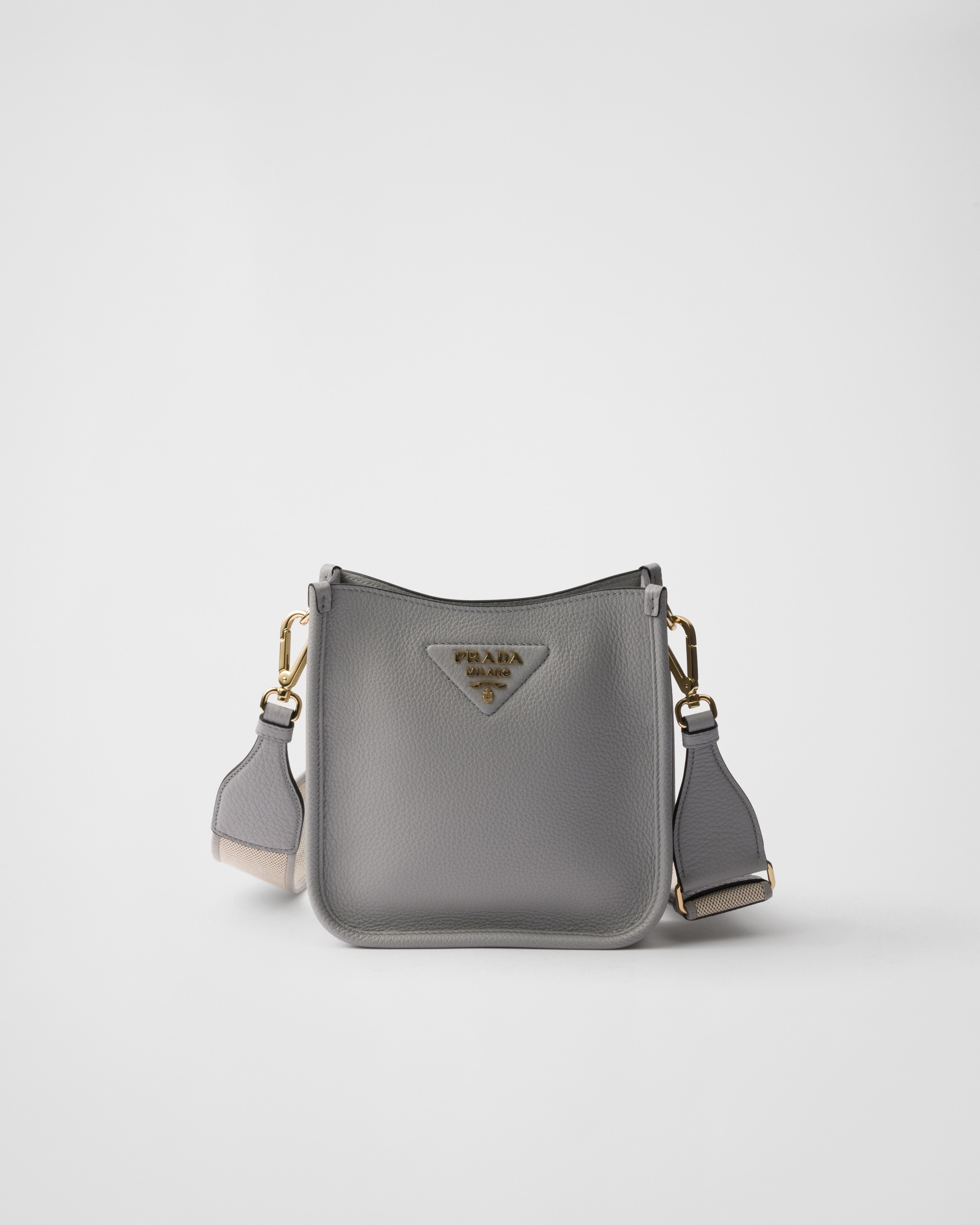 Leather mini shoulder bag - 1
