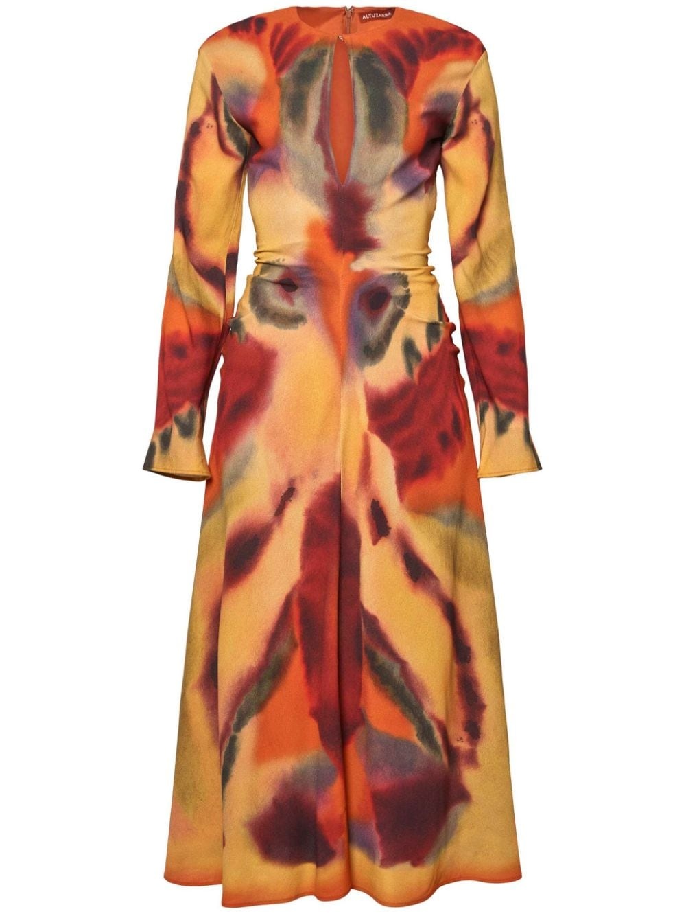 Nikouria graphic-print dress - 1