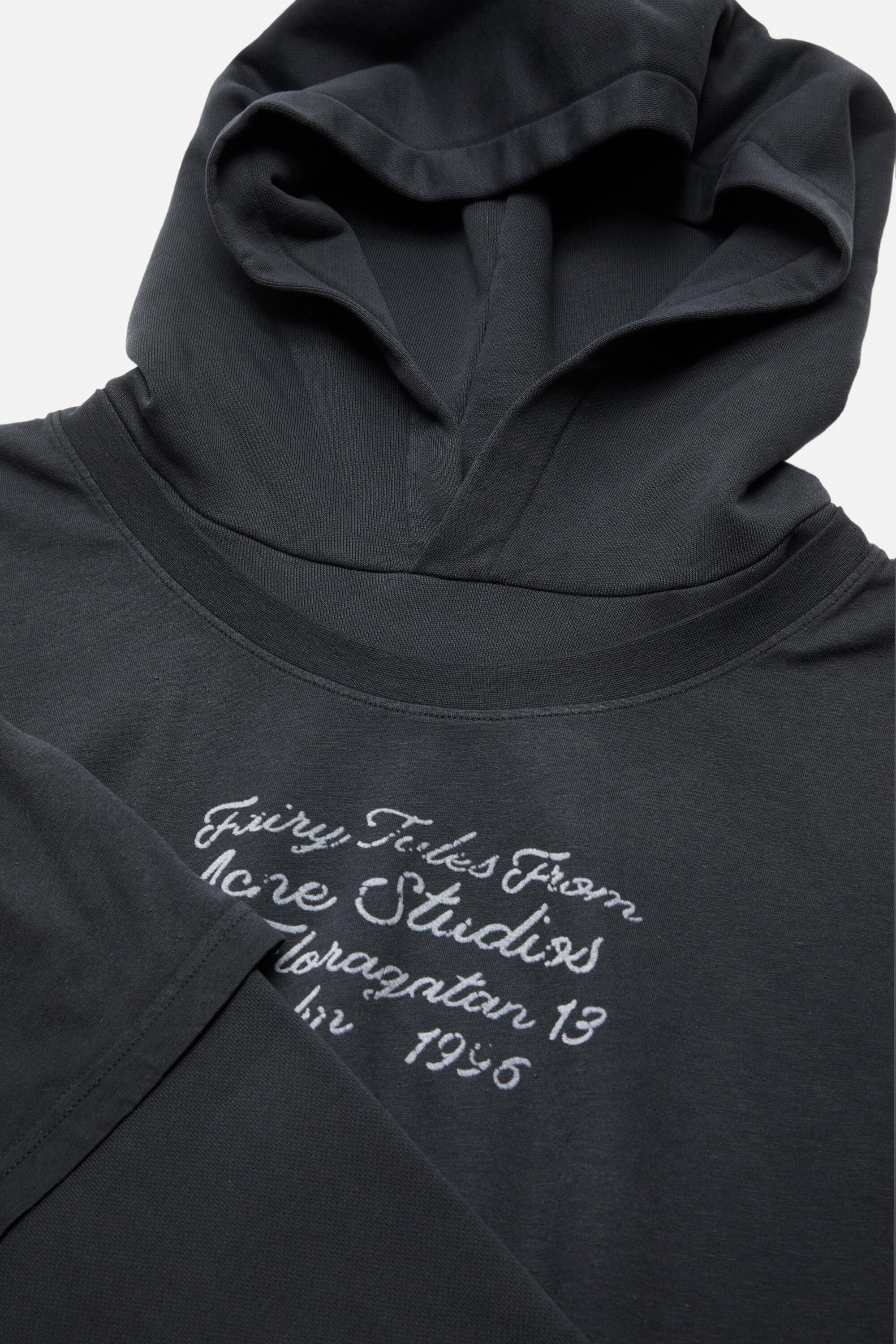 Layered sweatshirt - Black - 5