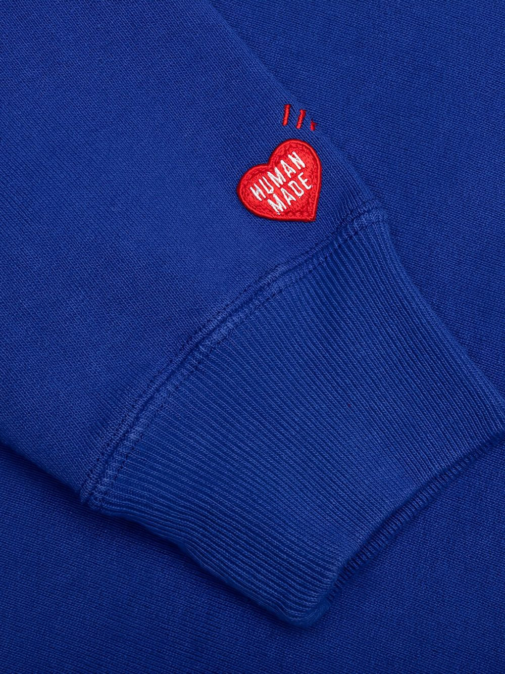 heavyweight badger-logo hoodie - 3