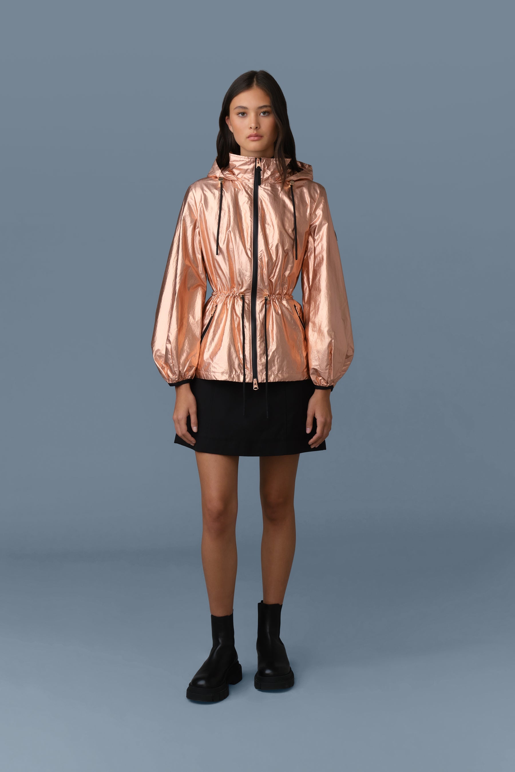 ISHA Rain Jacket with Balloon Sleeves - 3