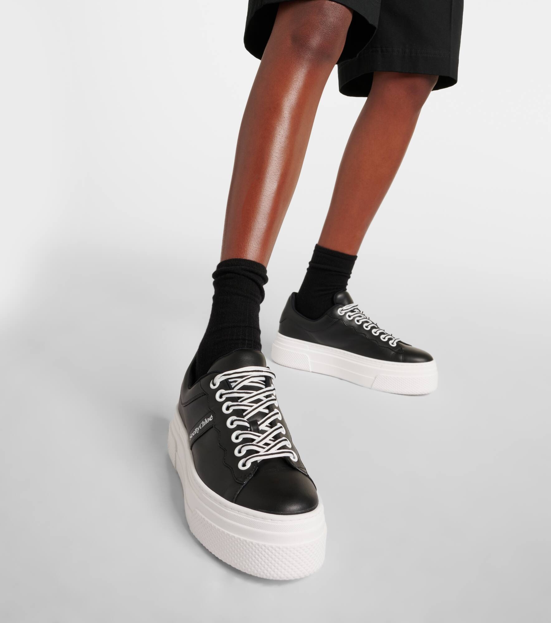 Essie leather sneakers - 4