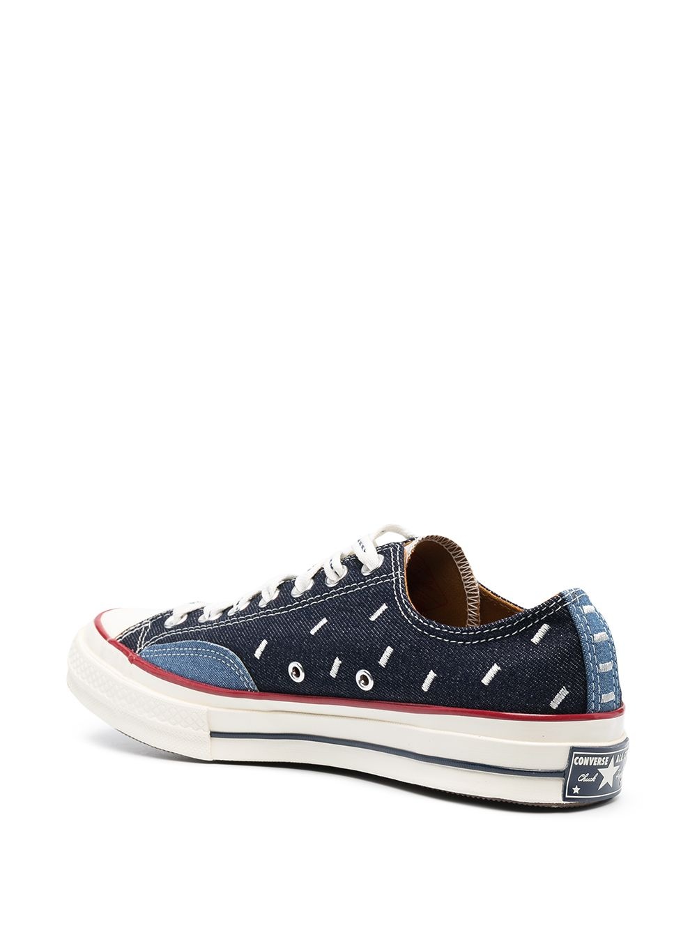 Chuck 70 embroidered low-top sneakers - 3