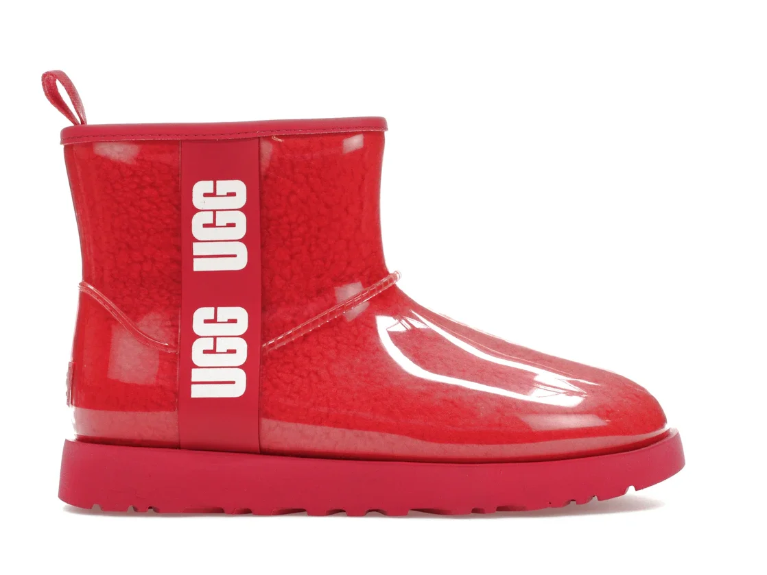 UGG Classic Clear Mini Boot Hibiscus Pink (Women's) - 1