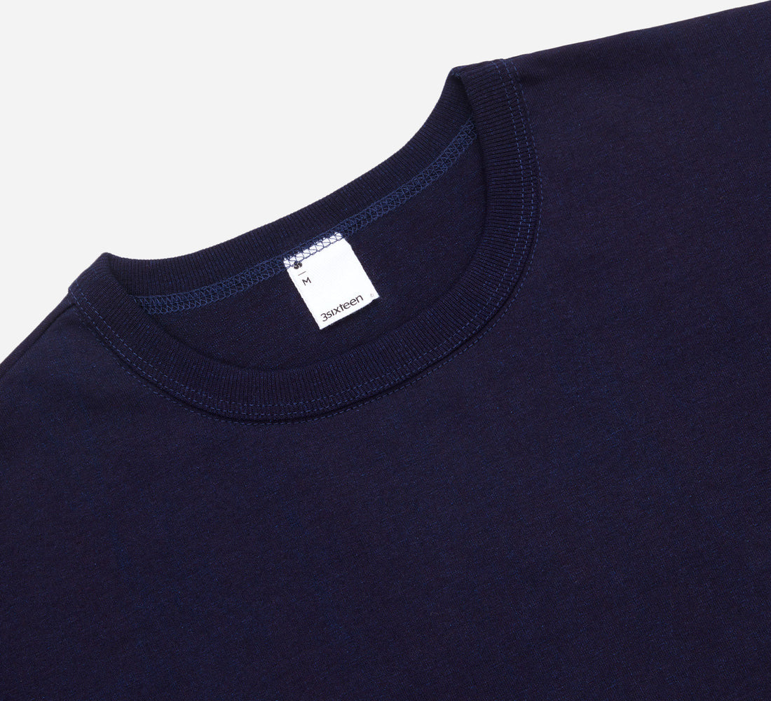 Heavyweight T-Shirt - Indigo (2 Pack) - 3