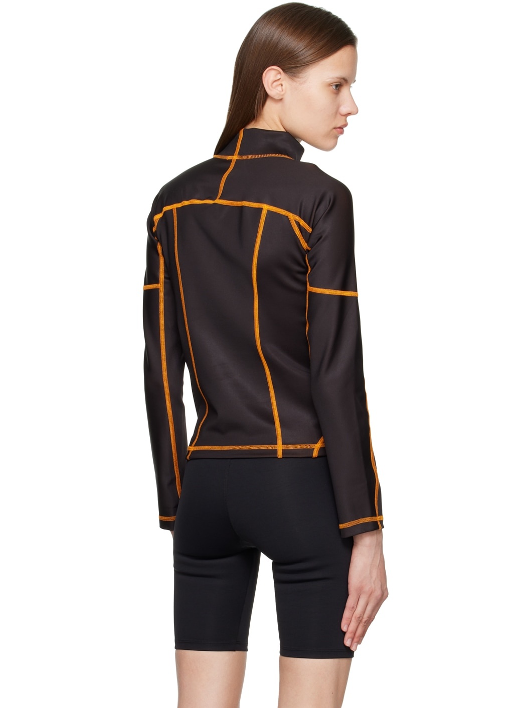 Black Ellis Long Sleeve T-Shirt - 3
