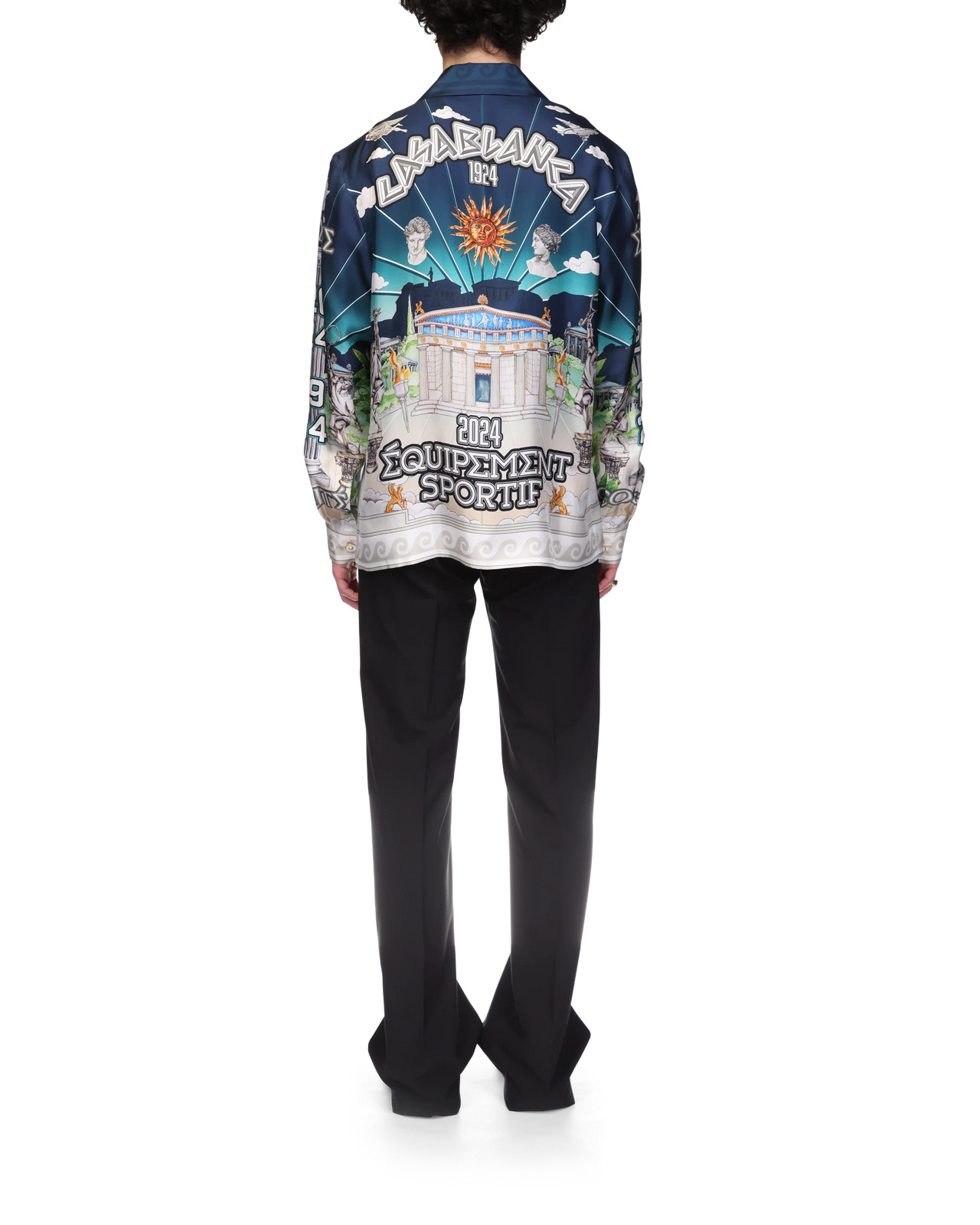 Le Temple Du Sport Silk Shirt | Casablanca Paris - 3